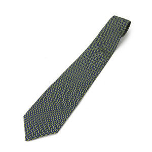 Other KENZO Silk Tie Navy Green Business Canvas Necktie